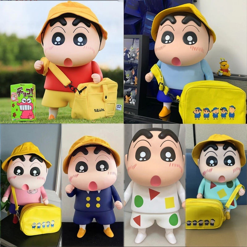 (5.14NEW)クレヨンリトル初心者フィギュアシリーズギフト1:1特大オーナメント日本アニメーション野原しんのすけ人形モデル