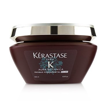 【送料無料/新品】 ケラスターゼ Kerastase Aura Botanica Masque Fondamental Riche (Dry Hair) 200ml/6.8oz ヘアパック・トリートメント