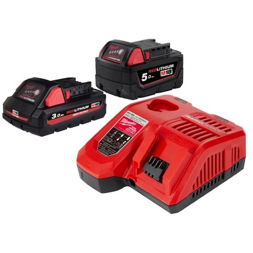 [正規店 1年保証] M18 HO 3.0Ah & 5.0Ah スタートキット M18 HNRG-532 JP 充電器 バッテリー セット 電動工具 バッテリ DI