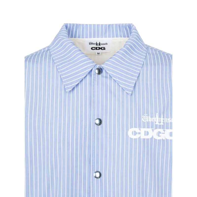 [CDG x G-DRAGON Ūbermensch] Classic Jacket Stripe - Blue