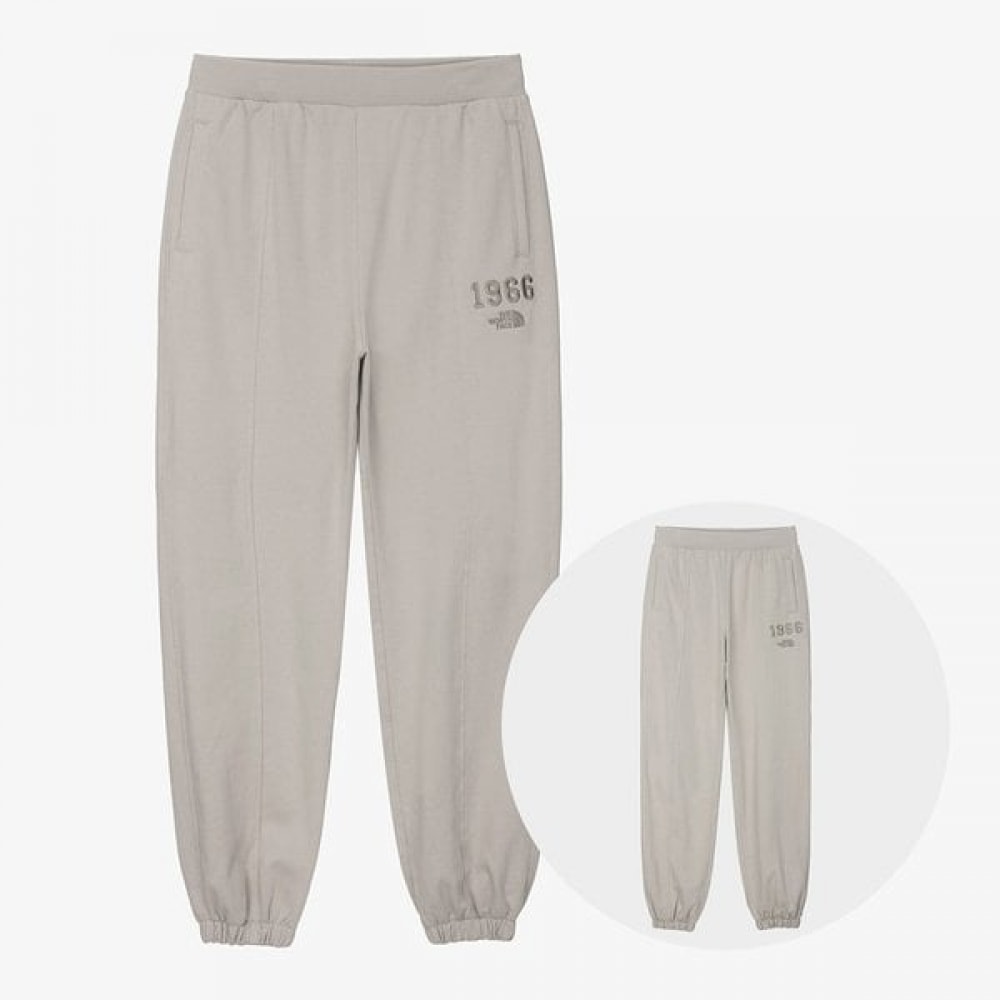 [ノースフェイス公式] NP6KQ52Lホワイトレーベルゴー-2 1966スウェットパンツ_クリームベージュ