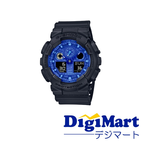 はこぽす対応商品】 BLUE G-SHOCK CASIO メンズ腕時計 PAISLEY