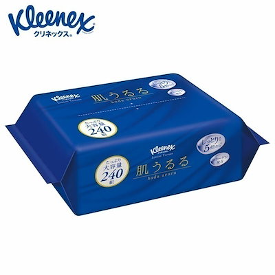 他サイト： クリネックス ローションティシュー 肌うるる ソフトパック 480枚(240組)の商品画像
