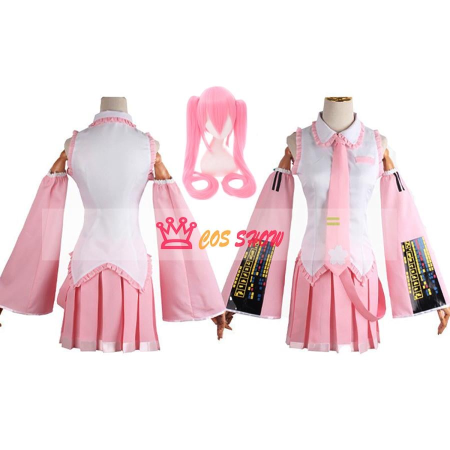 赤字販売!桜ミク 2022 ボーカロイド VOCALOID 初音ミク コスプレ衣装 cosplay 仮装 ウィッグ能 仮装 イベント クリスマス ハロウィン ステージ 文化祭 お祭り