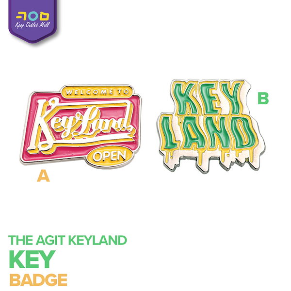 keyピンバッジD dition SHINee