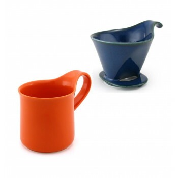 ZERO JAPAN（ゼロジャパン） ドリッパー＆カフェマグセット ドリッパートレイ付 DMZ-16 JB/TG