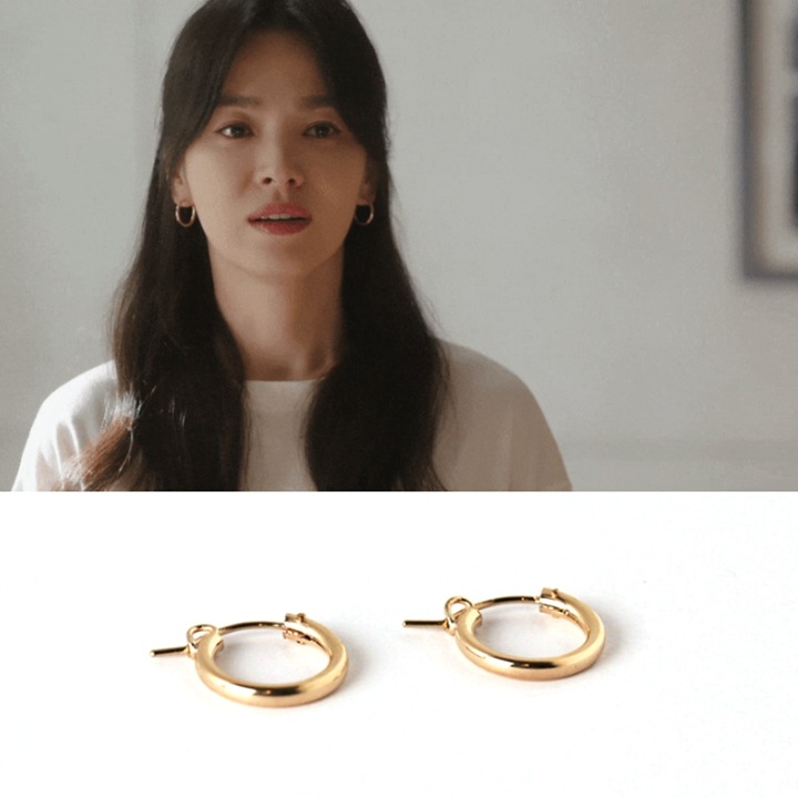 Less is more 14K GOLDFILLED RING EARRING(ソンヘギョ 着用)