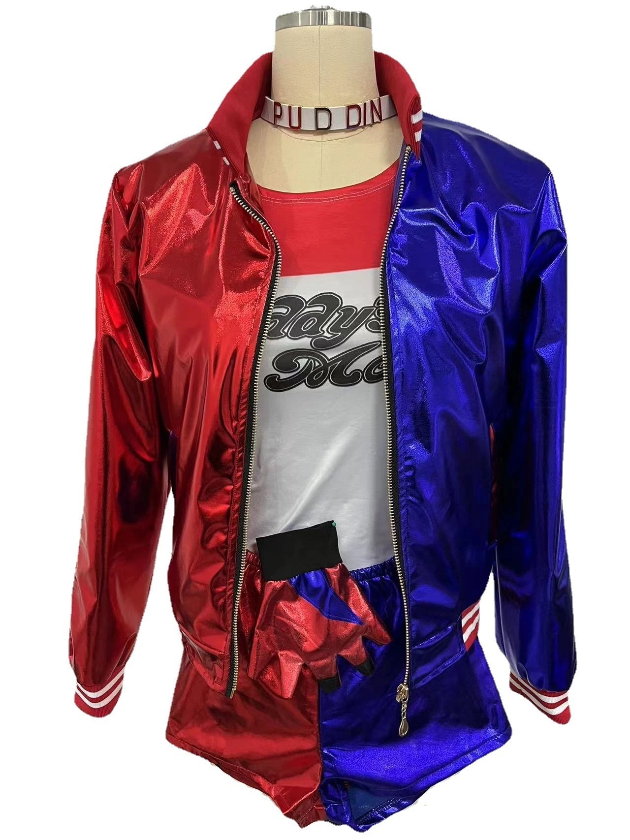 【1つ買うと1つ無料】【メガ割 】スーサイドスクワッド ハーレイクイン スーサイドスクワッド ハーレイクイン コスプレ衣装 スポット360154化粧ポーチ-大容量