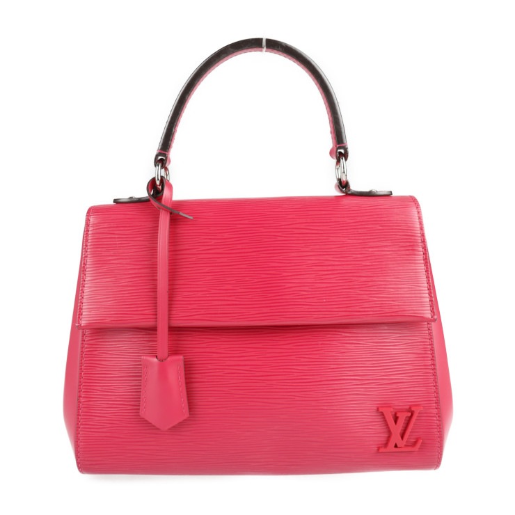 美品 LOUIS VUITTON ルイ ヴィトン ハンドバッグ M42051 クリュニーBB エピ レザー ホットピンク 2WAY ショルダーバッグ トートバッグ ショッピング【本物保証】