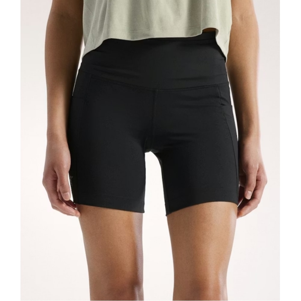 ARCTERYX アクセントハイライズユーティリティショーツ 6 インチレディース (APQSW07696/BLK) ブラック
