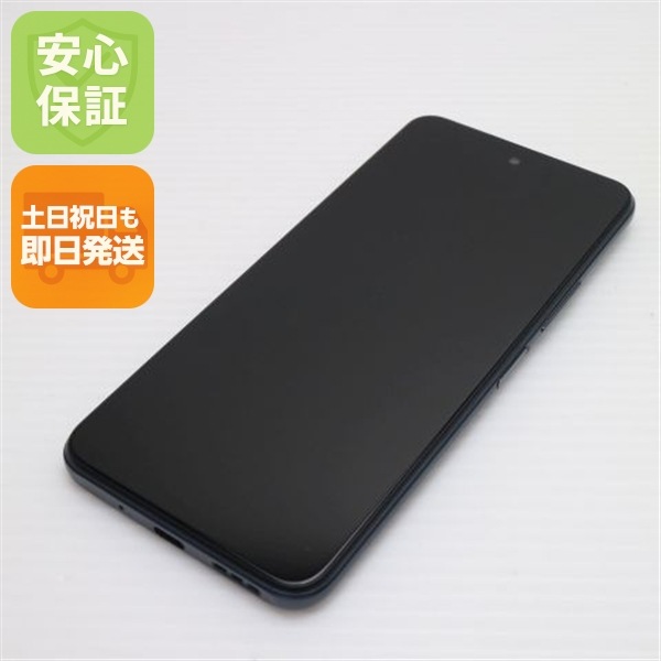 超美品 Redmi Note 10T A101XM アジュールブラック スマホ 白ロム 中古 土日祝発送OK 128