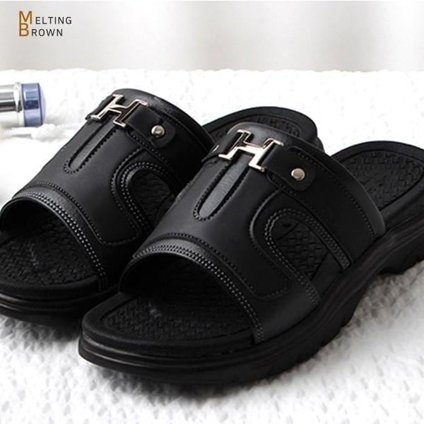 メンズレザーサンダル メンズ夏ビーチサンダル MX1