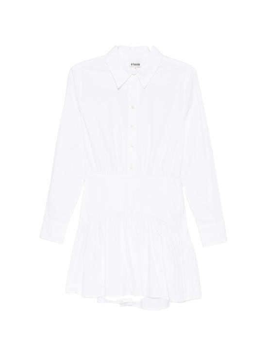STAUD Women Mid Skirts R26R2348PO WHT White