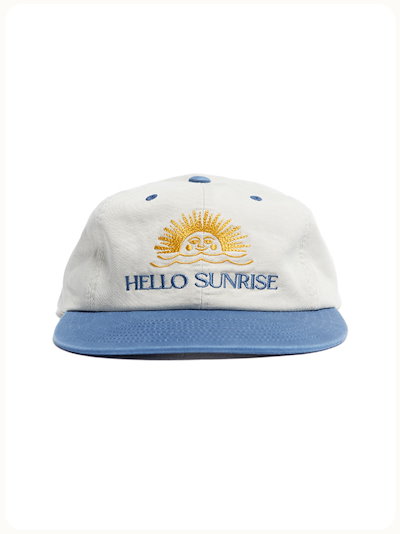【HELLO SUNRISE】Washed Two Tone Logo 6panel Cap /追跡付 ciatre x HS Two Tone Washed OG Logo Cap | ciatre