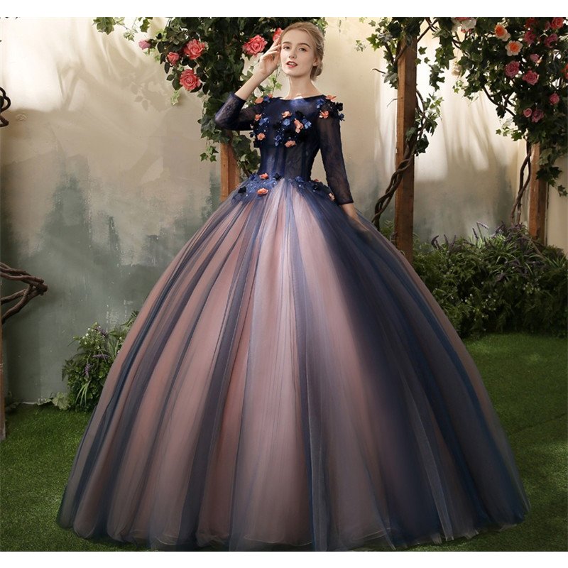 カラードレス ロング 演奏会 安い 結婚式 イブニングドレス 花嫁 二次会 ドレス 発表会 パーティードレス コンサート ブルー