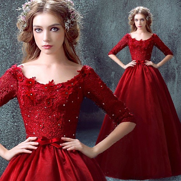 カラードレス 長袖 ロングドレス 安い カクテルドレス 演奏会 フォーマルドレス 結婚式 イブニングドレス 二次会 花嫁 ウエディングドレス 披露宴 コンサート