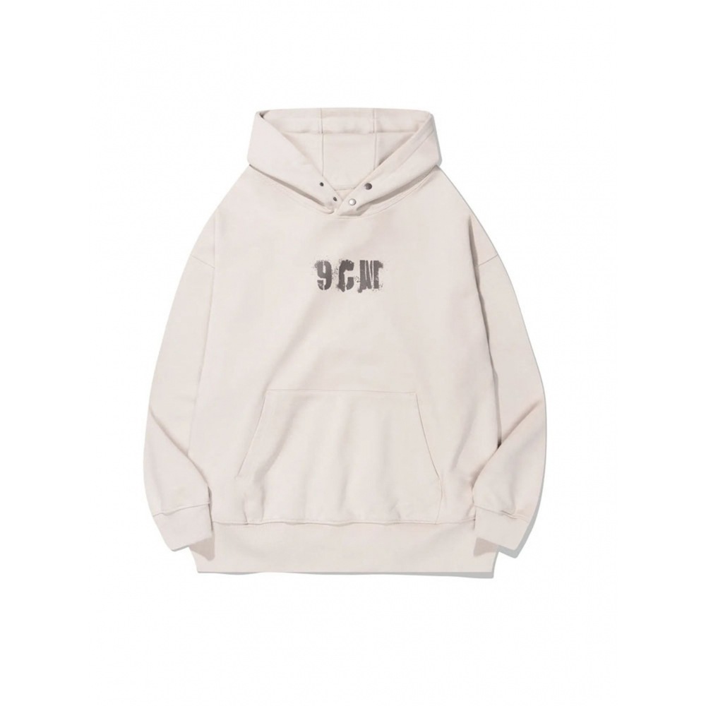 ディバインディスタンス9cmグラフィティフード付きTシャツ