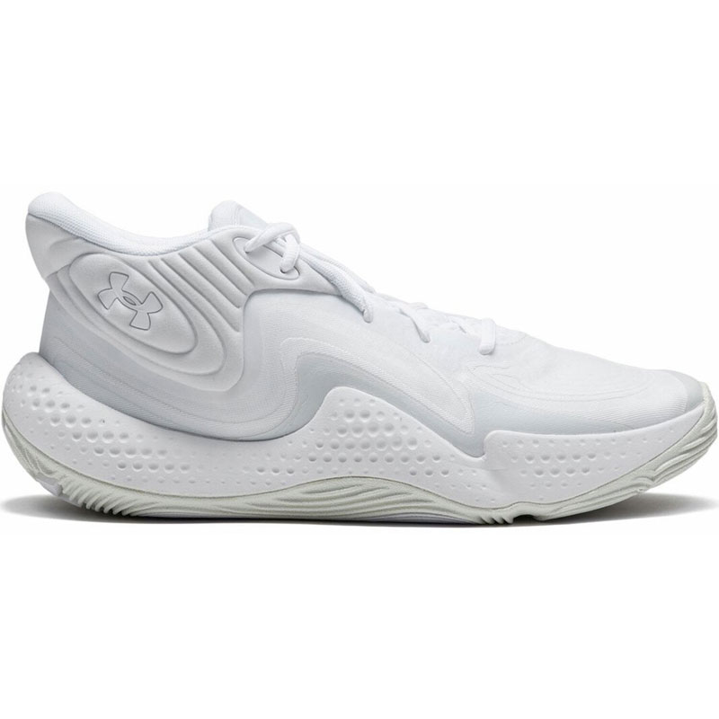 43UAスポーン6 ミッド バスケットボール シューズ (3027647-102)