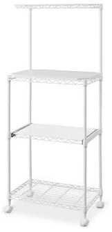 アイリスオーヤマ CMR-55134ホワイト カラーメタルラック レンジ台(ホワイト) CMR55134ホワイト