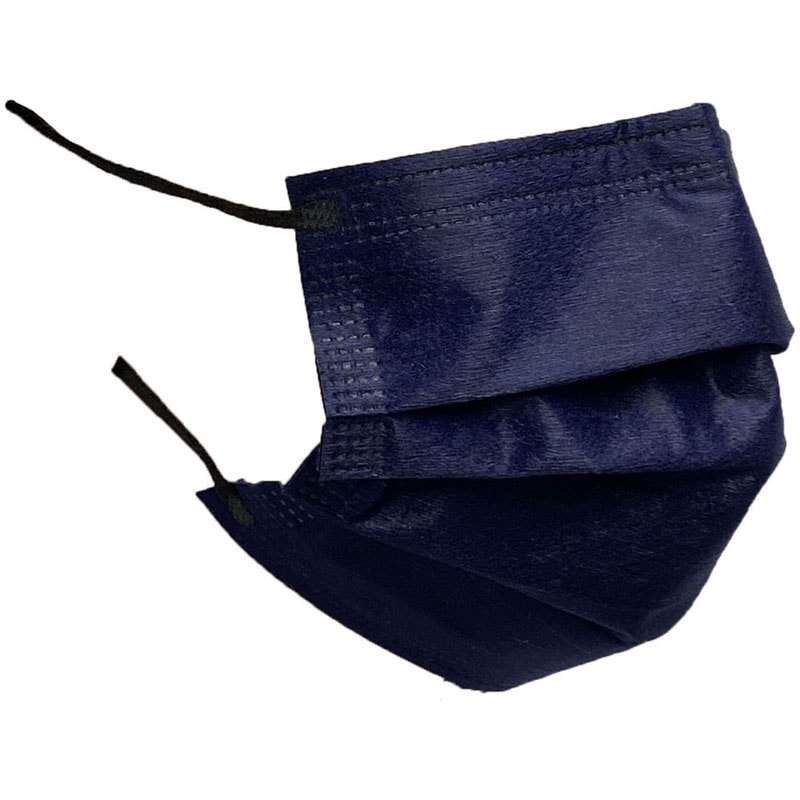 【ロット販売：入り数10】 ROYAL(ロイヤル) 1DAYマスク INDIGO 不織布 フツウサイズ マルチスポーツ マスク (74190023)