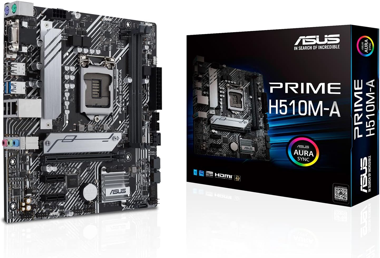 Intel 第10世代・11世代 CPU 対応 LGA1200 対応 H510 チップセット microATXマザーボード PRIME H510M-A