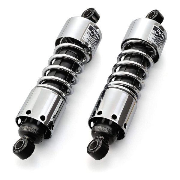 サスペンション関連部品 ローダウンリアショック 280mm クロームメッキ SR400/500 D94755