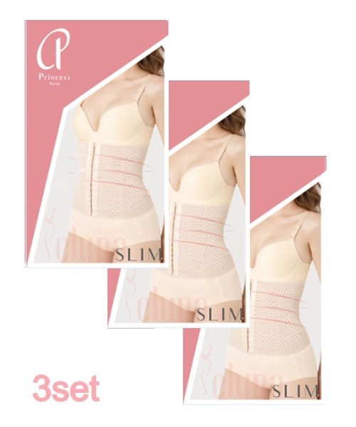 Qoo10 Seluna 3着 プリンセススリム コルセット・ウエ