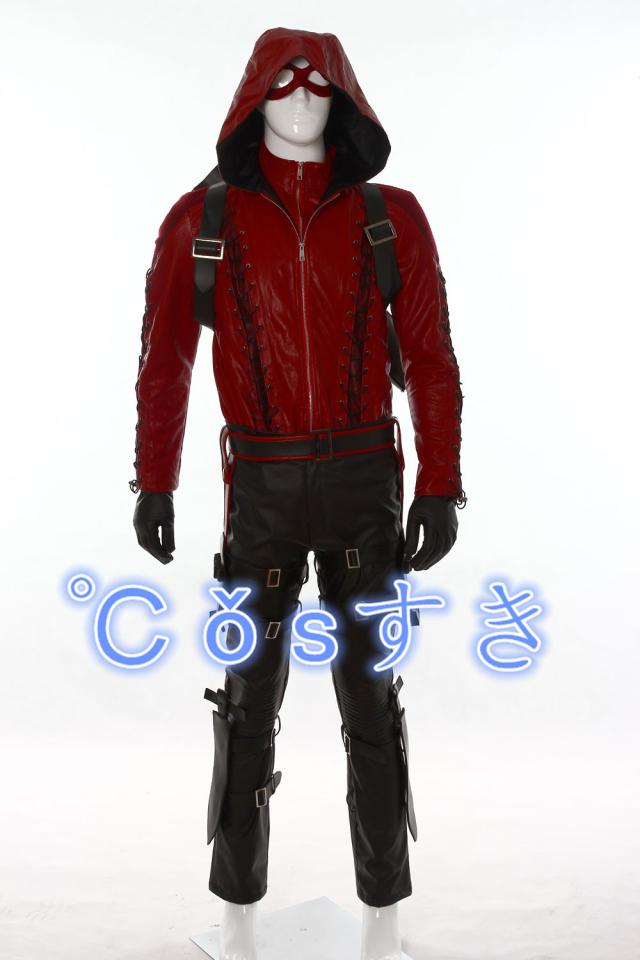 【全店任意2枚購入で100円OFF】Red Arrow Roy Harper コスプレ衣装 新品 Cosplay アニメ コスチューム