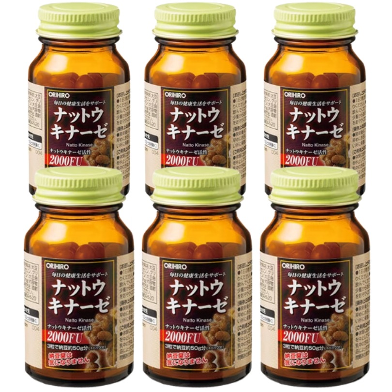 ナットウキナーゼ 60粒 (20日分) 6個セット