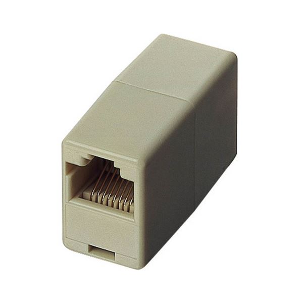 (まとめ) エレコム RJ45延長コネクタLD-RJ45TJJA 1個 (×30セット)