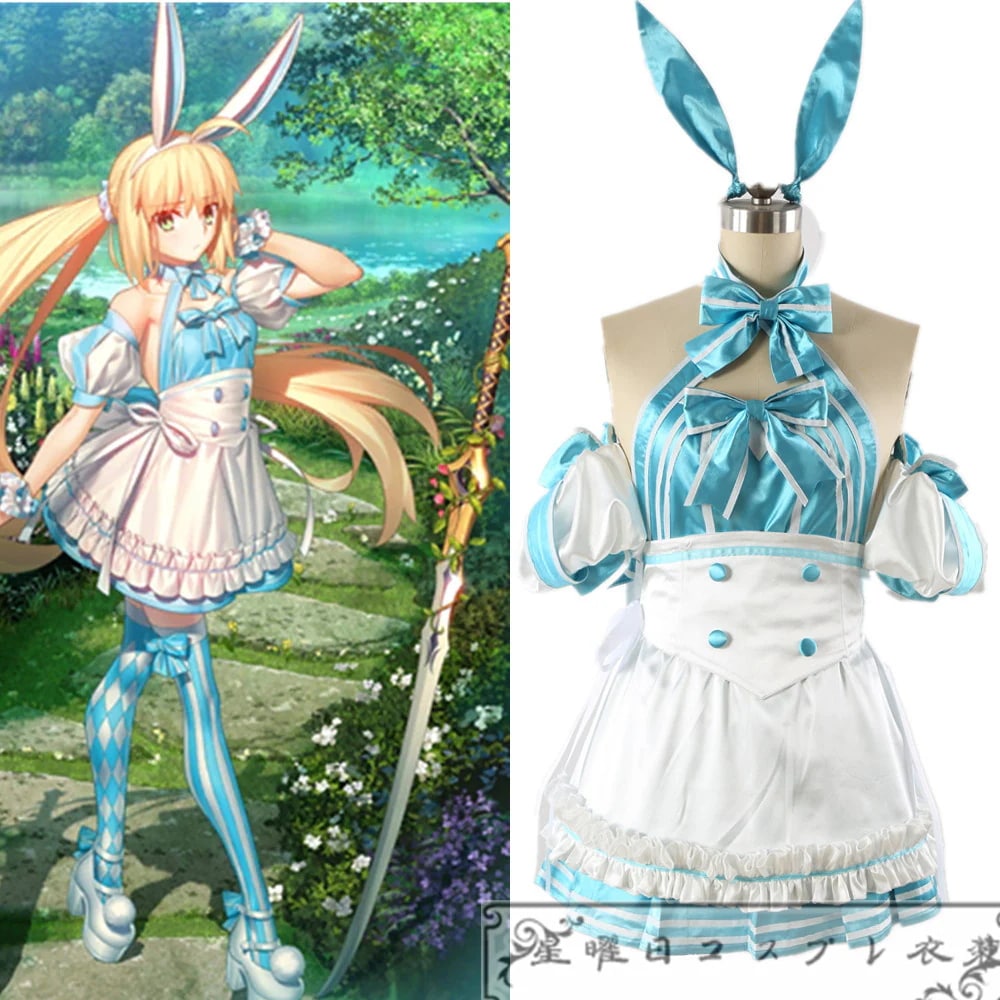 Fate/Grand Order FGO アルトリアキャスター 第二段階 水着 コスプレ衣装 コスチューム ハロウィン 変装 仮装