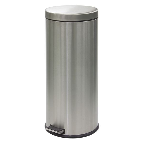 ダストボックス 30L ペダル式 蓋付き ステンレス製 中容器付き ゴミ箱 インテリア雑貨 生活用品 日用雑貨