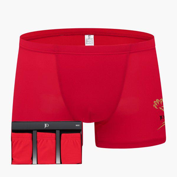 メンズ 50D ポリスパン ドローストリング ボクサーブリーフ 3枚セット JHMDBZ06