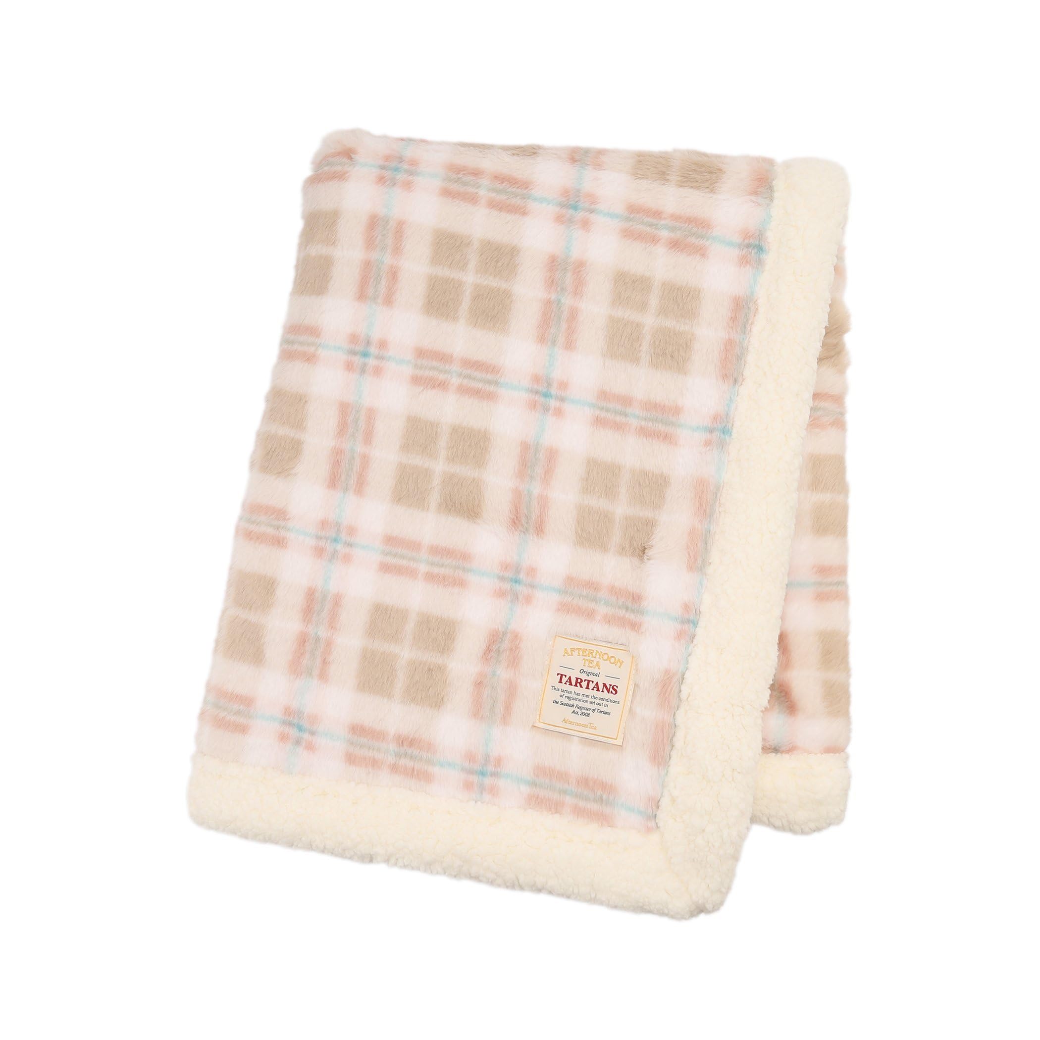 [ アフタヌーンティー リビング ] AfternoonTea LIVING ブランケット・毛布 JP76 ブランケットL/Afternoon Tea Original Tartans アイボリー