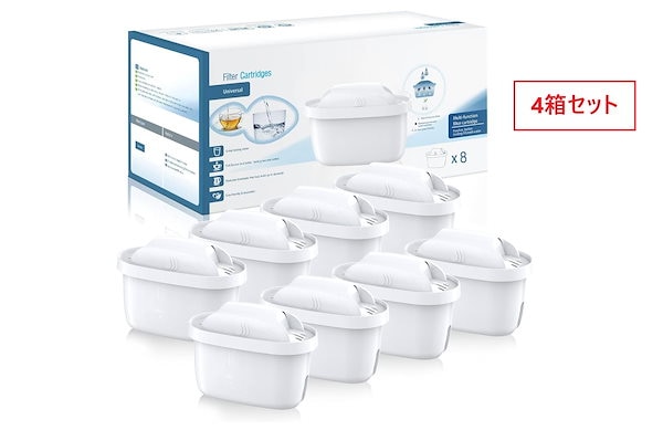 ブリタ　BRITA　カートリッジ　24個セット Qoo10] ブリタ 【お買い得8個入り 4箱セット】 カート