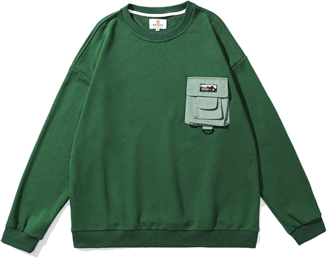 パーカー トレーナー メンズ 個性的 春服 ポケット付き 長袖 カジュアル シンプル カッコイイ ラウンドネック 体型パカー 秋服 プルオーバー 柔らかい オシャレ 通気性 ストレッチ 普段