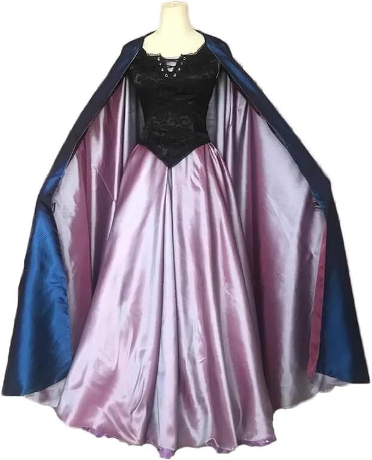 ヴァネッサ コスプレ衣装 アリエル 大人 人魚姫 ドレス マント付き ハロウィン クリスマス