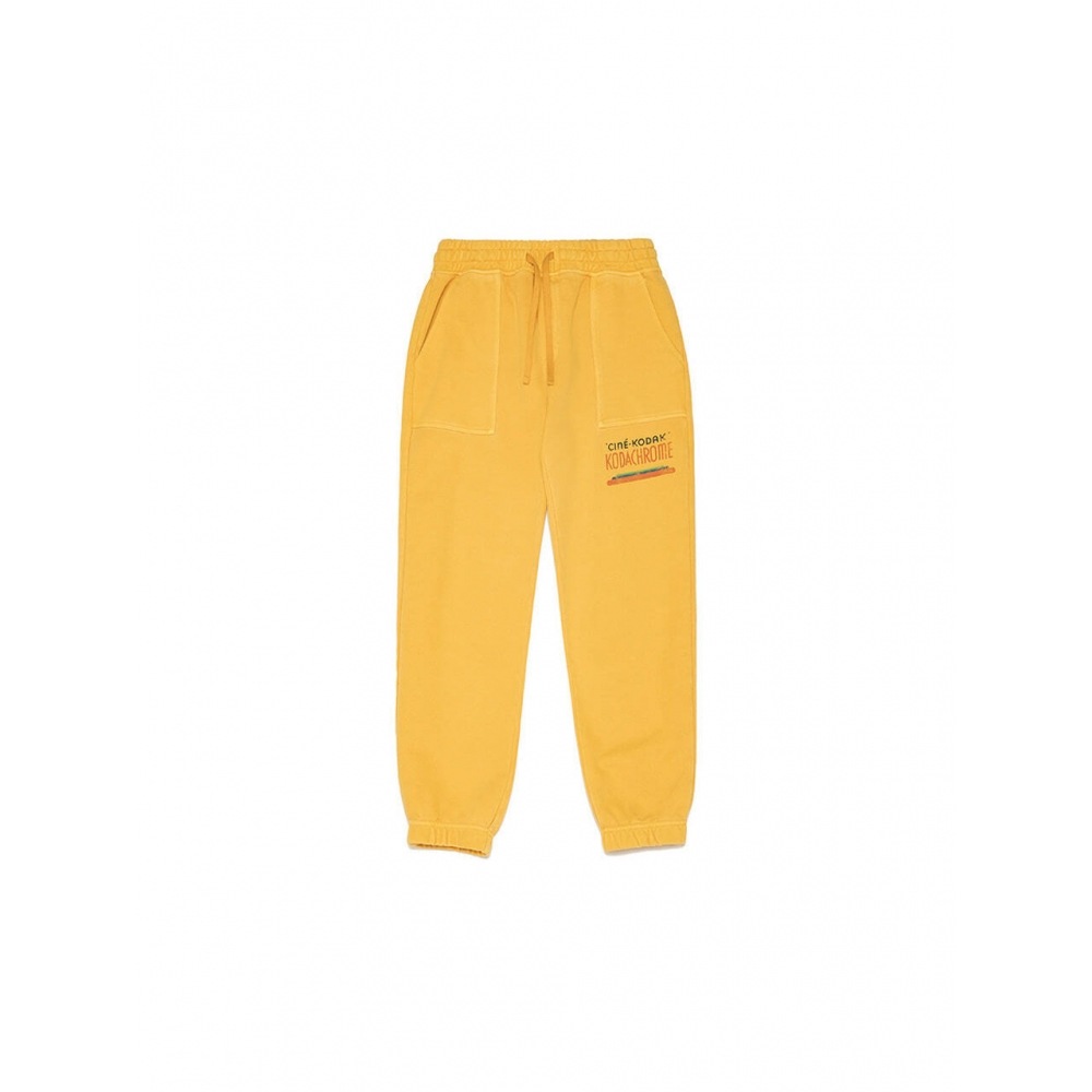 KODAK Apparel シネコダック ピグメントダイイング レギュラージョガーパンツ MUSTARD