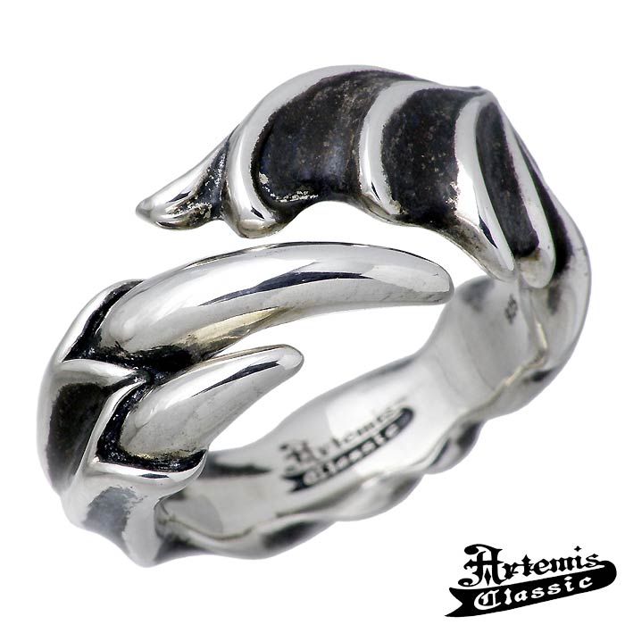 アルテミスクラシック Artemis Classic シルバー リング サタンズ クロー シルバー リング 指輪 アクセサリー メンズ 1323号 翼 爪 ACR0255