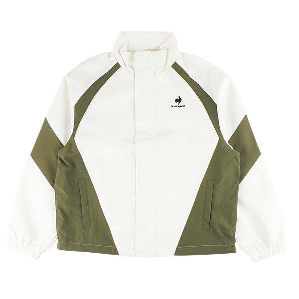 ルーズフィットカラーブロックメッシュジャケット QQ123LJK18 CRM