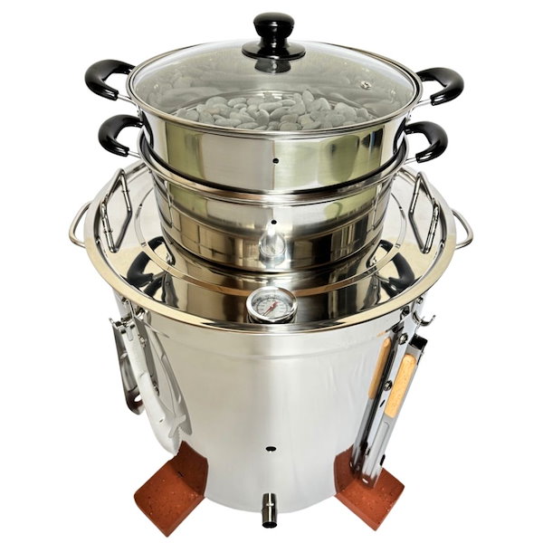 Qoo10] 業務用 焼き芋機 壺いらず ステンレス軽