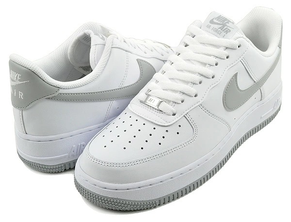エアフォース 1 07 ホワイト スモークグレー fj4146-100ローカットスニーカー