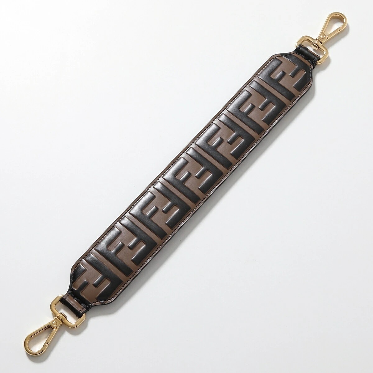 FENDI フェンディ バッグストラップ MINI STRAP YOU ミニ ストラップ ユー 8AV105 A5PJ レディース ベルト単品 レザー FF柄 ズッカ柄 F13VK