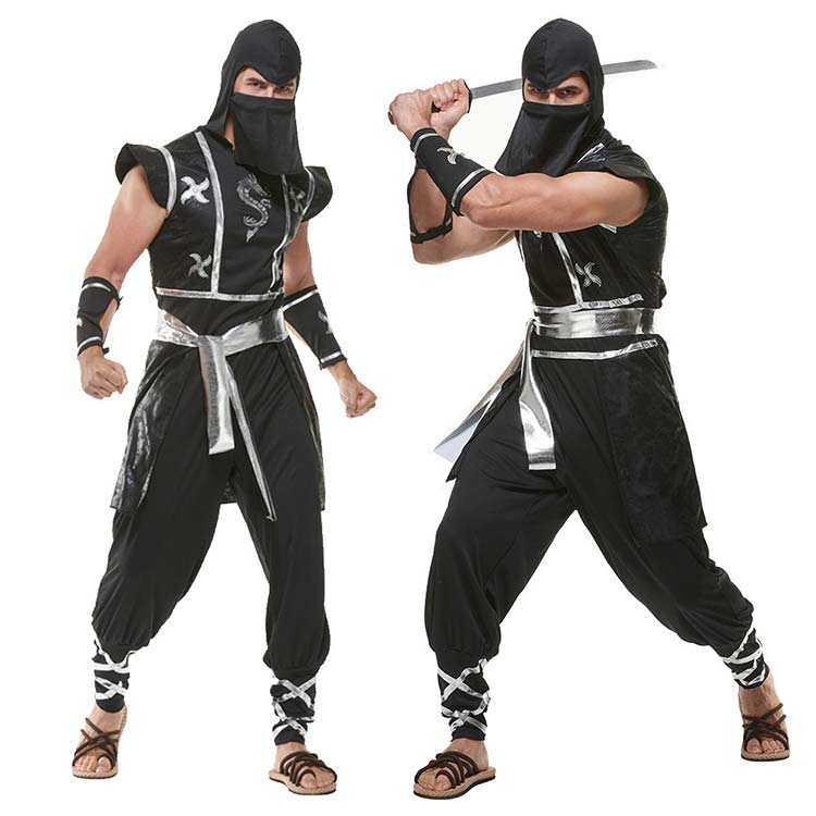 ハロウィン 衣装 男性用 メンズ用 忍者に変身ハロウィン衣装 大人用 女性用 男女兼用 コスプレ衣装 コスチューム ハロウィン 衣装 レディース ガールズ ハロウィーン ユニセックス