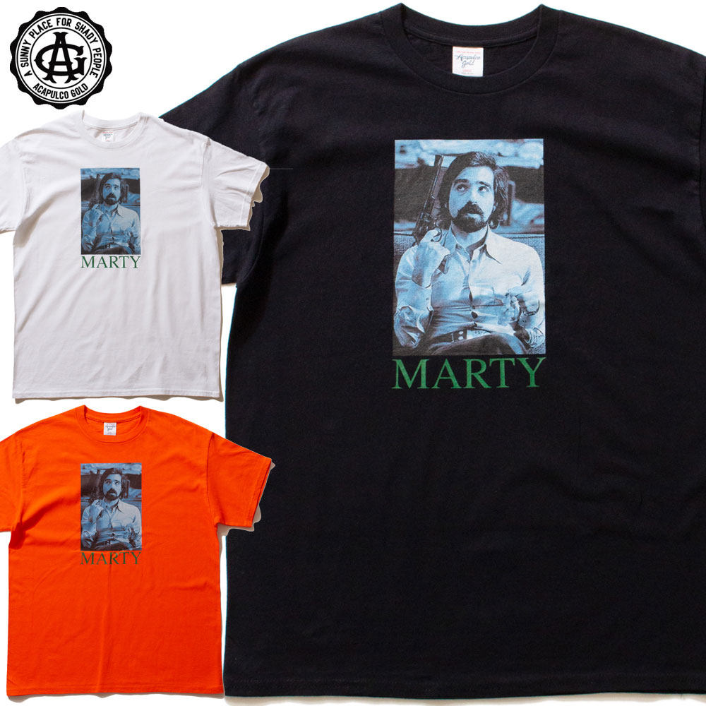 【Acapulco Gold/アカプルコゴールド】Tシャツ 半袖 コットン/MARTY 2 TEE AG SP23-07ストリート スケーター メンズ レディース ファッション