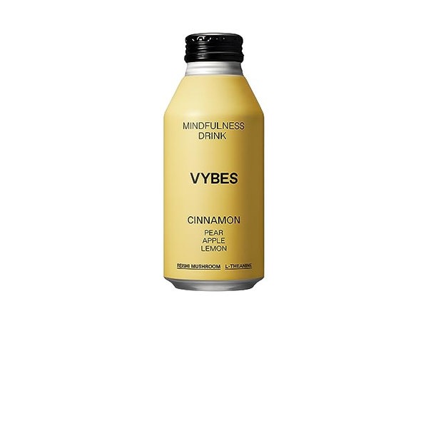 VYBES バイブス シナモン洋梨 逆 エナジードリンク 400ml 24本 チル マインドフルネス リラクゼーション 9,455円