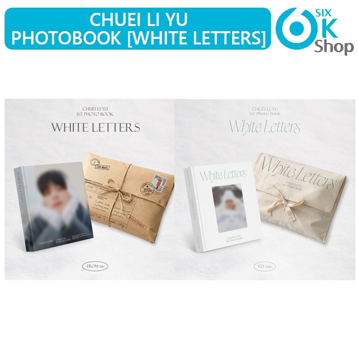 2種選択 CHUEI LI YU 1st PHOTOBOOK [WHITE LETTERS] 公式グッズ 写真集 フォトブック チェ・リブ
