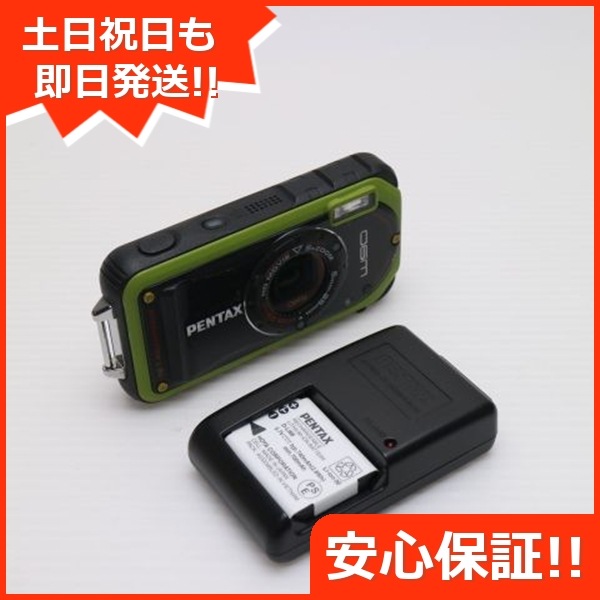 良品Optio W90 ピスタチオグリーン PENTAX デジカメ 129