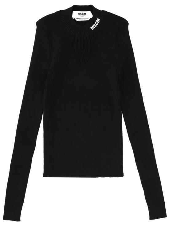 MSGM Women Sweater 3941MDM217 25778499 BLACK