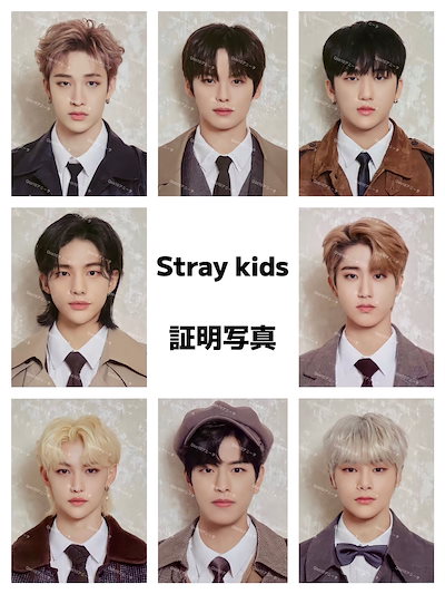 Qoo10] フィリックス Stray Kids 証明写真 SKZ